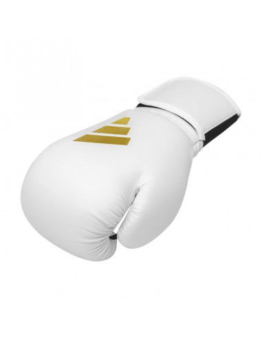 Adidas SPEED 50 boxing gloves white gold