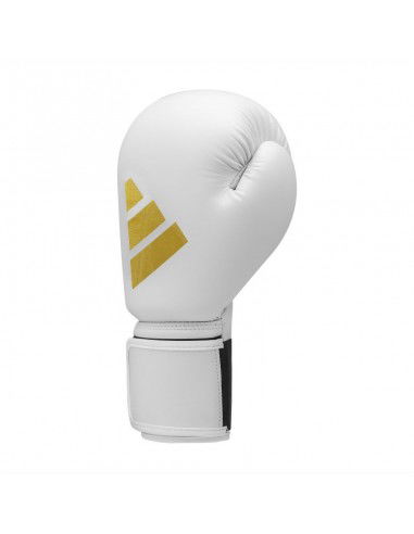 Adidas SPEED 50 boxing gloves white gold