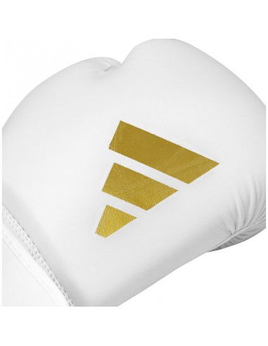 Adidas SPEED 50 boxing gloves white gold