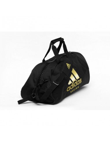 ADIDAS BOXING sports bag blackgold M
