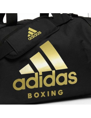 ADIDAS BOXING sports bag blackgold M