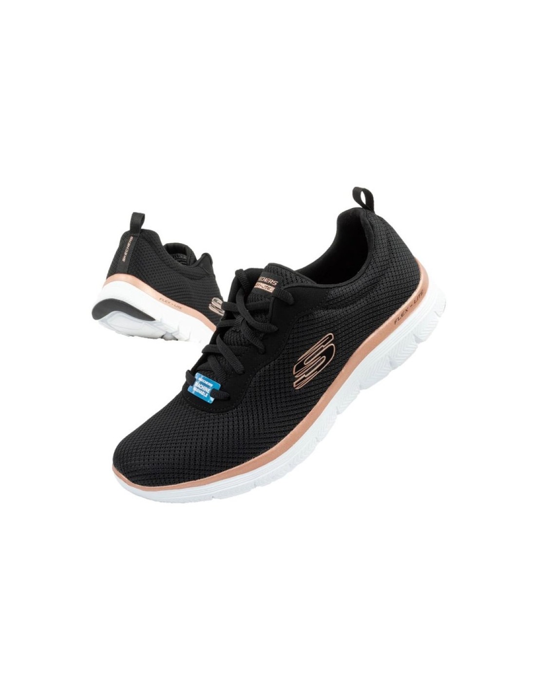 Skechers Skechers Flex Appeal 40 Brillant View W shoes 149303BKRG