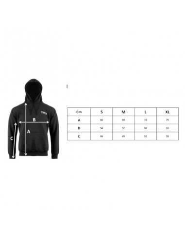 Masters M 0447211M zipup hoodie