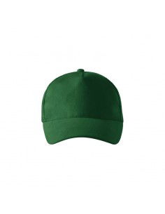 Unisex cap 5P bottle green 2