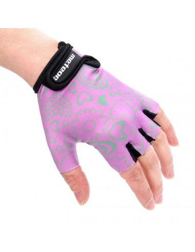 Cycling gloves Meteor Flower Jr 23374