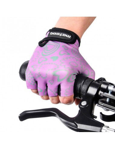 Cycling gloves Meteor Flower Jr 23374