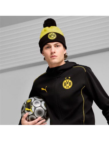 Puma Borussia Dortmund Pom Pom Beanie...
