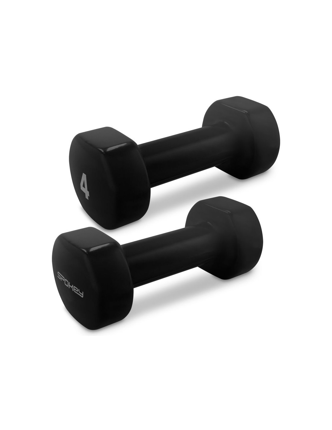 Vinyl dumbbells 2x4kg Spokey Shape SPK943106