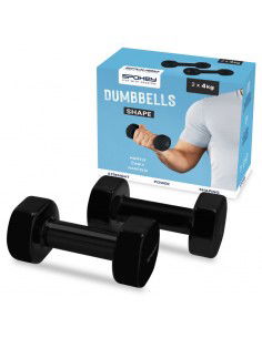 Vinyl dumbbells 2x4kg... 2
