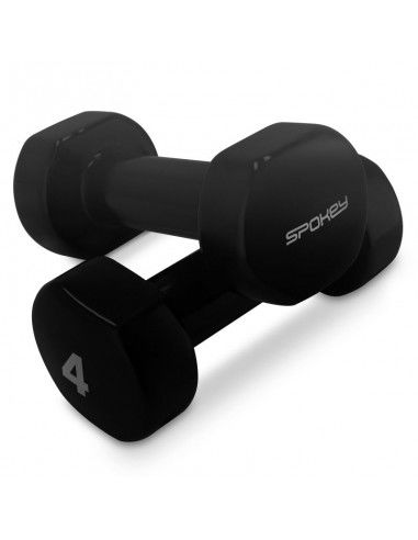 Vinyl dumbbells 2x4kg Spokey Shape...