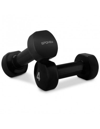 Vinyl dumbbells 2x4kg Spokey Shape...
