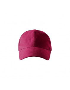 Unisex cap 6P garnet 2