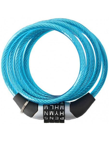 Dunlop password lock bike lock 6 mm 120 cm ST 4ass 02922