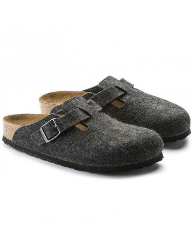 Birkenstock Boston FE Anthrazit...