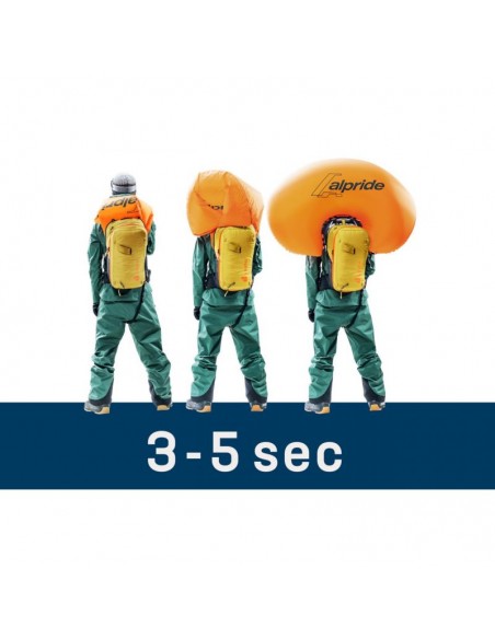 Deuter Alproof Lite 22 Avalanche Backpack TurmericBlack