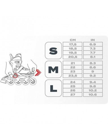 Inline skates Meteor 4in1 Unicorn L...