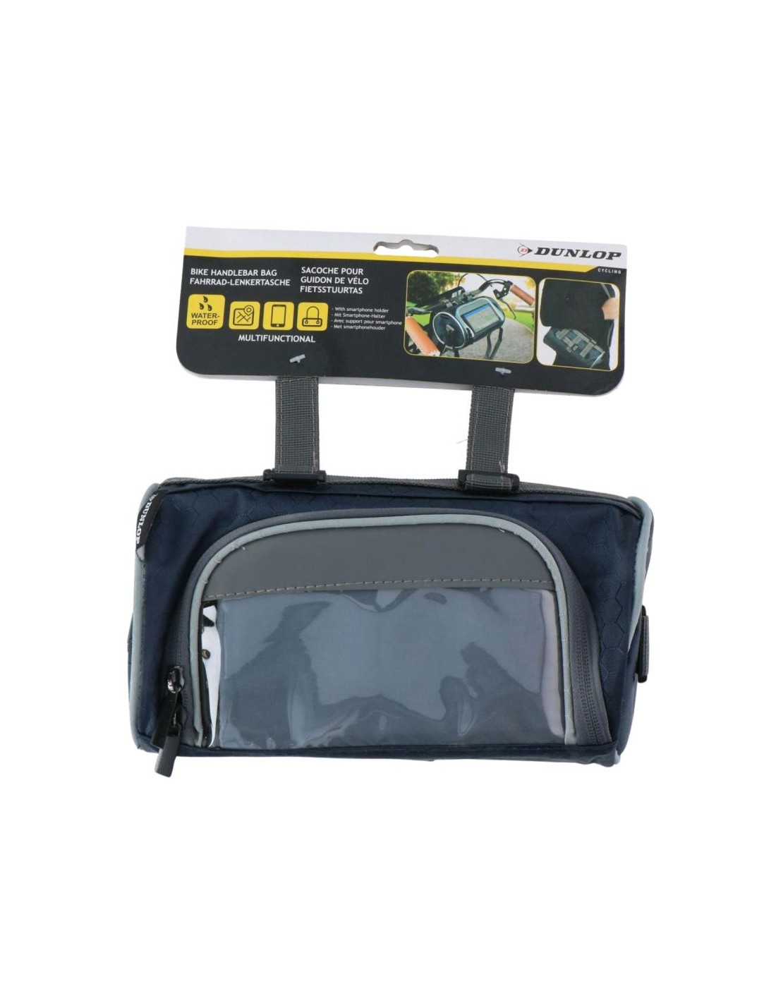 Dunlop 2in1 Bike Bag Handlebar Bag 1042312