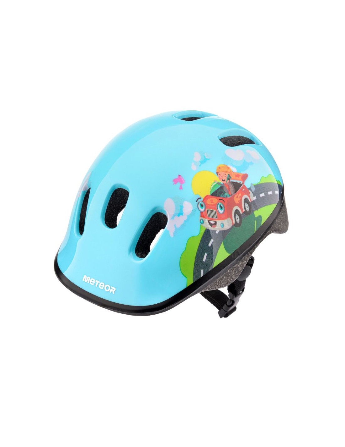 Meteor KS06 Firefighter Jr Bike Helmet 17441 size S 4852 cm