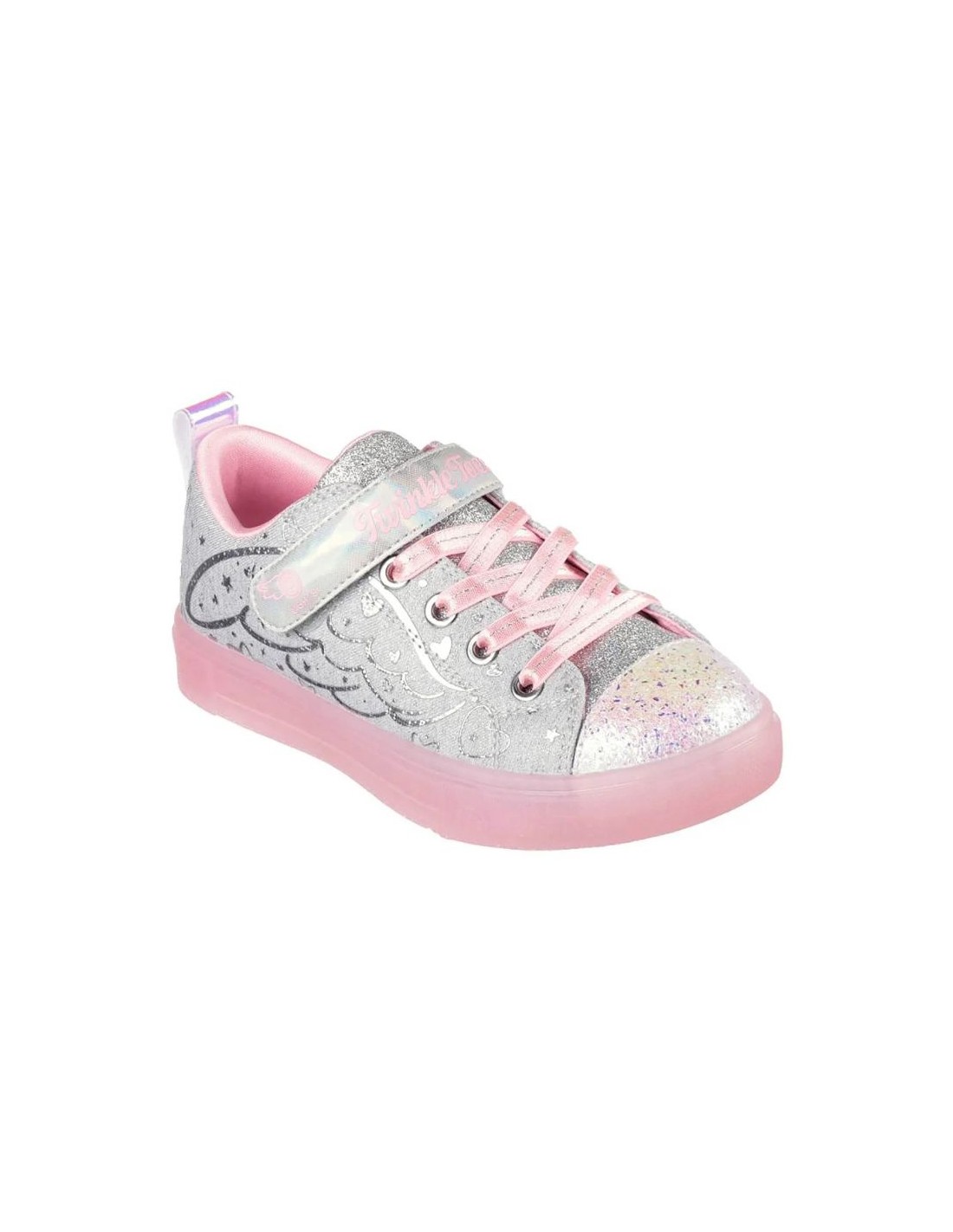 Skechers Skechers S Lights Twinkle Sparks Heather Magic Jr 314703LGYPK shoes
