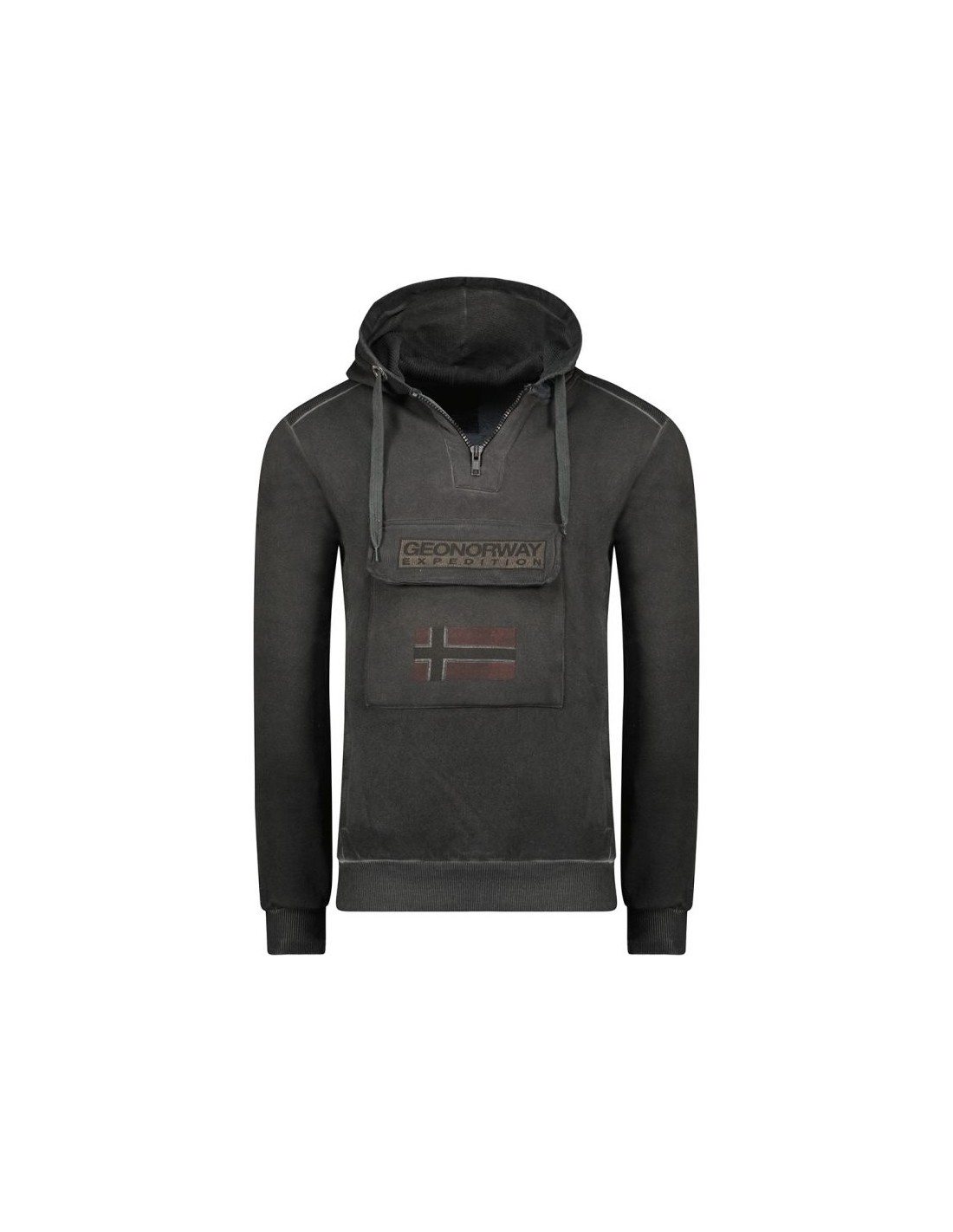 Men's Hoodies & Sweatshirts Geographical Norway Black