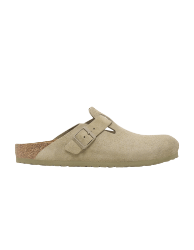 Birkenstock Boston Suede Faded Khaki 1025788 MBS