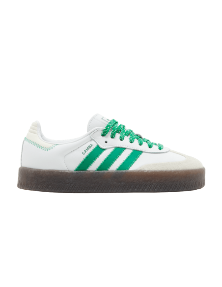 adidas Sambae Cloud White Green Women's IE9105 MBS