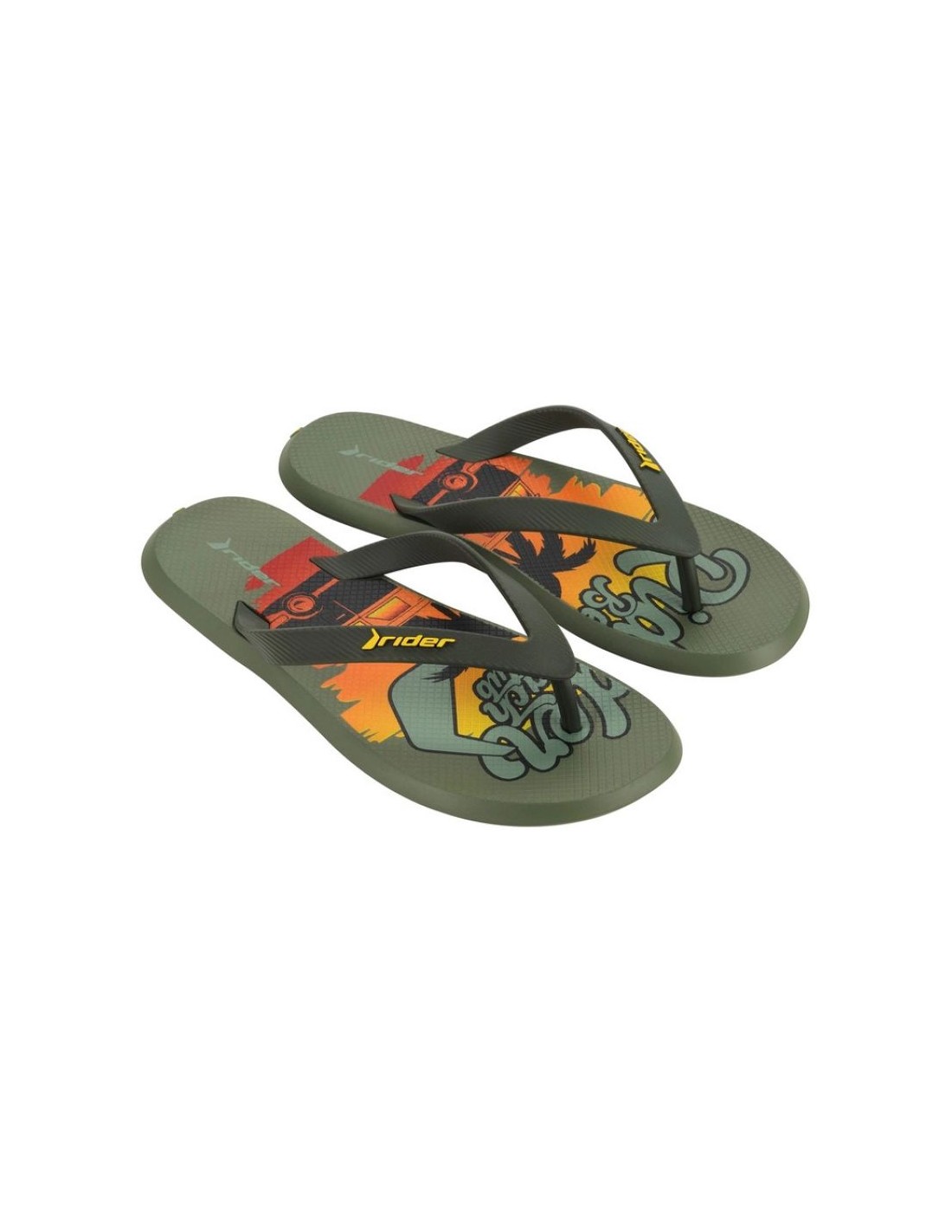 Men's Sports Sandals Rider Green