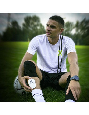 Proskary Mini white football shin guards