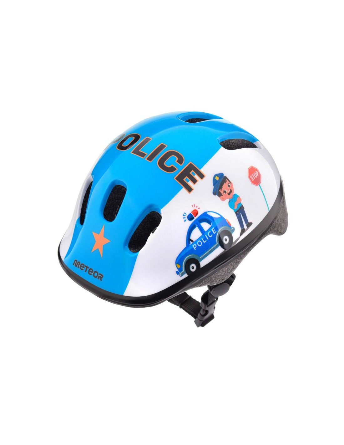 Meteor KS06 S Bike Helmet 17443 4852 cm Police
