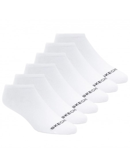Skechers 6pk Womens Cotton Nshw Socks S116979WHT
