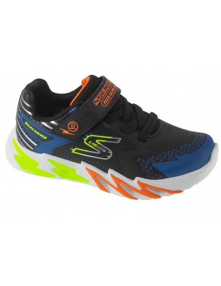 Skechers SLights FlexGlow Bolt 400138LBKBL