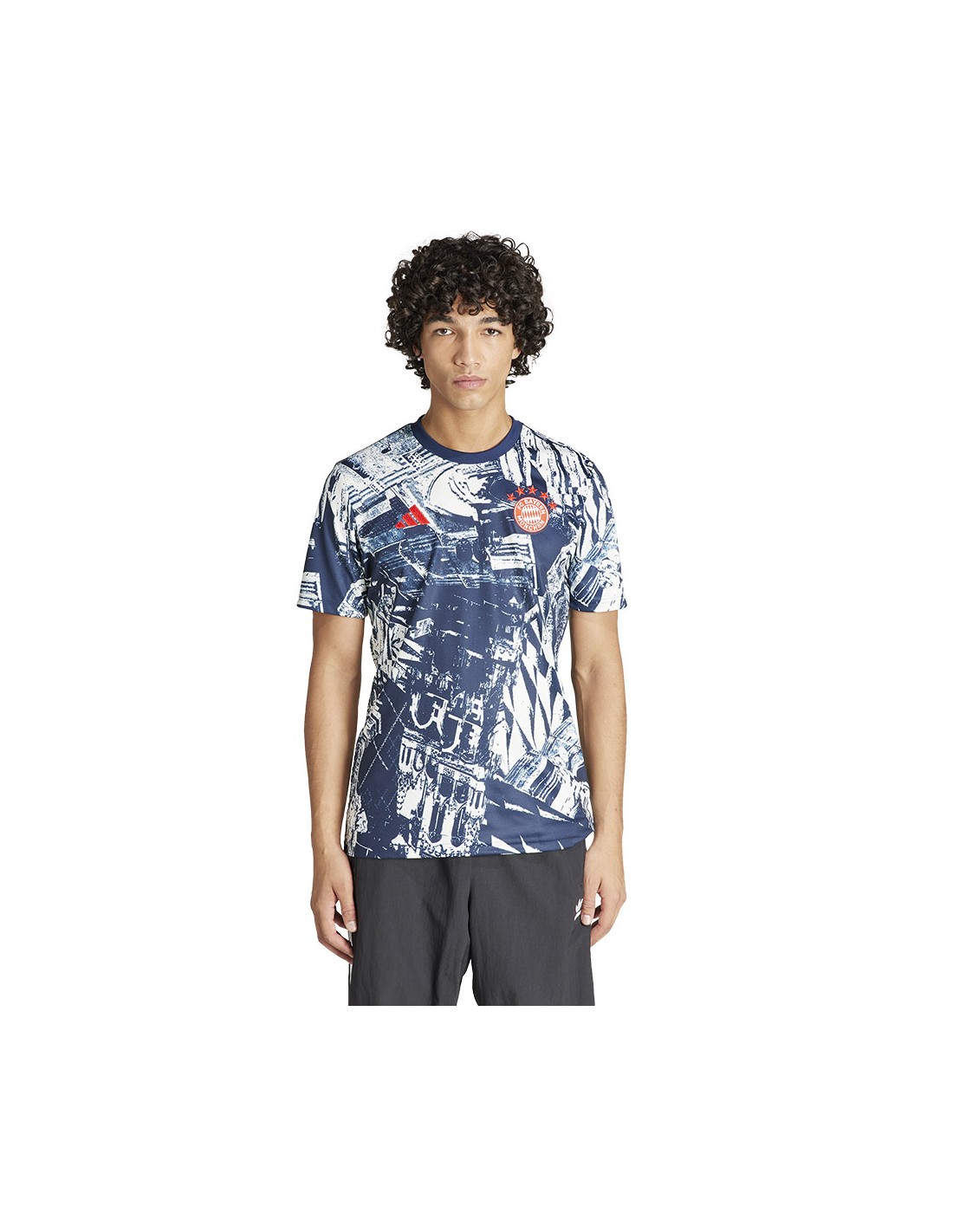 adidas performance - ΣΗΜΑΝΤΙΚΟ: Σε περίπτωση διαφοράς τιμής από το κατάστημα ισχύει παντα και μόνο η τιμή του καταστήματος adidas FC Bayern PreMatch Tshirt JSY IQ0614