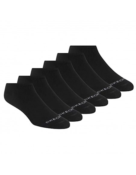 Skechers 6pk Womens Cotton Nshw Socks S116979BLK