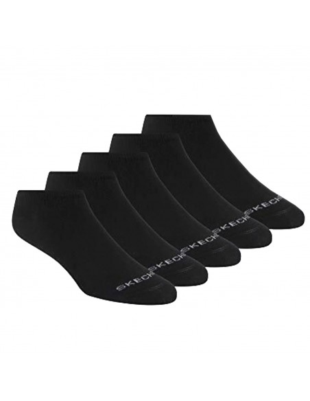 Skechers 6pk Womens Cotton Nshw Socks S116979BLK