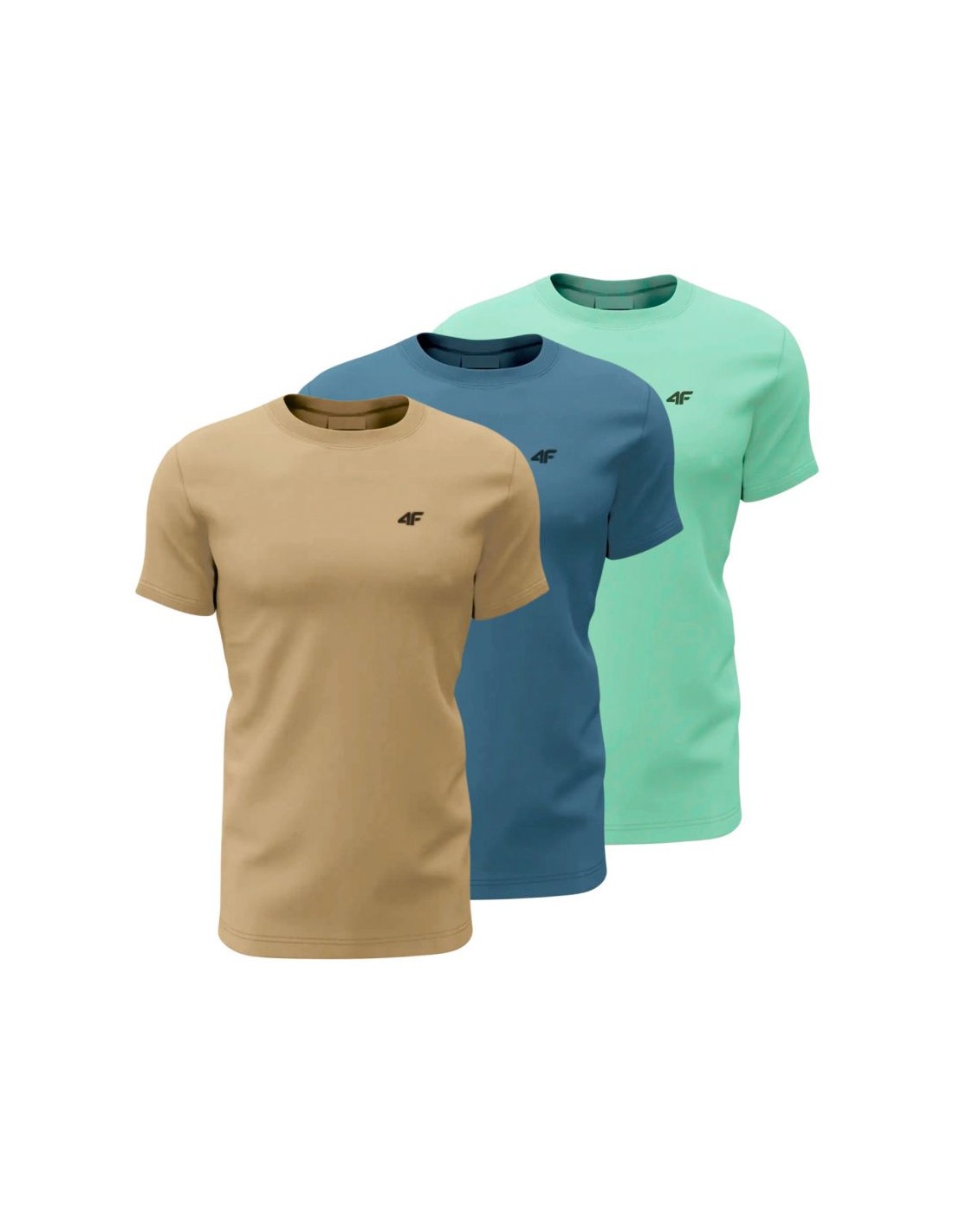 Men's T-Shirts 4F Multicolor