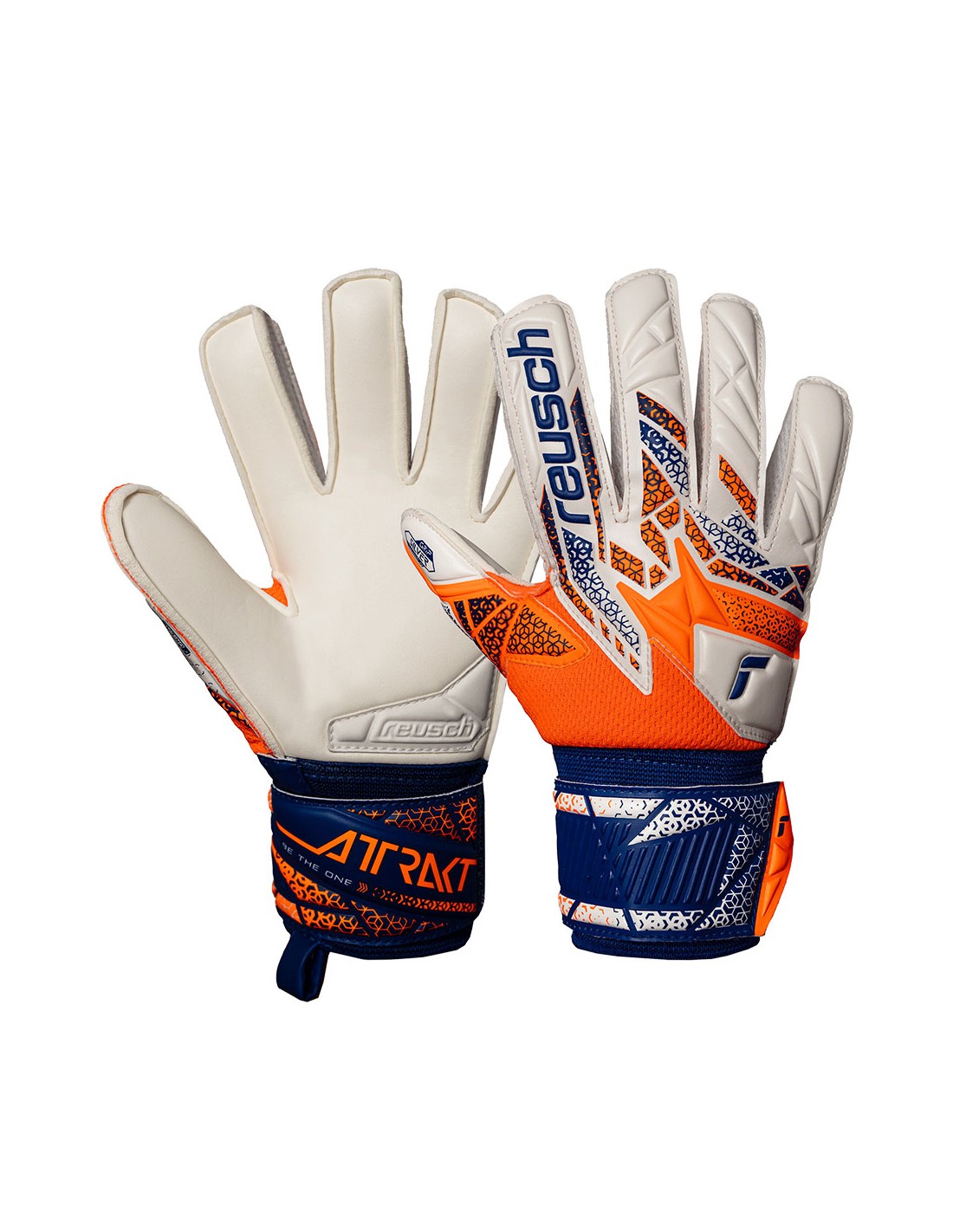 Reusch Attrakt Freegel Silver Junior gloves 55 72 214 2500
