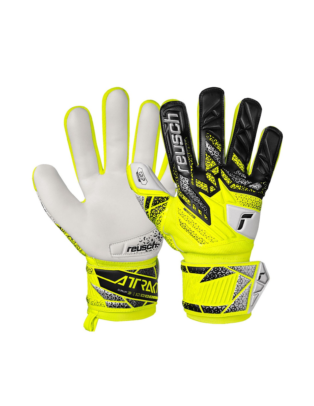 Reusch Attrakt Grip Junior Goalkeeper Gloves 55 72 815 