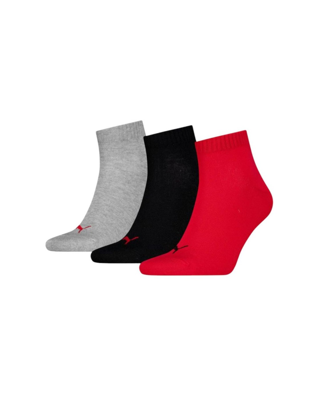 Puma Quarter Plain Socks 3 Pairs 93858909