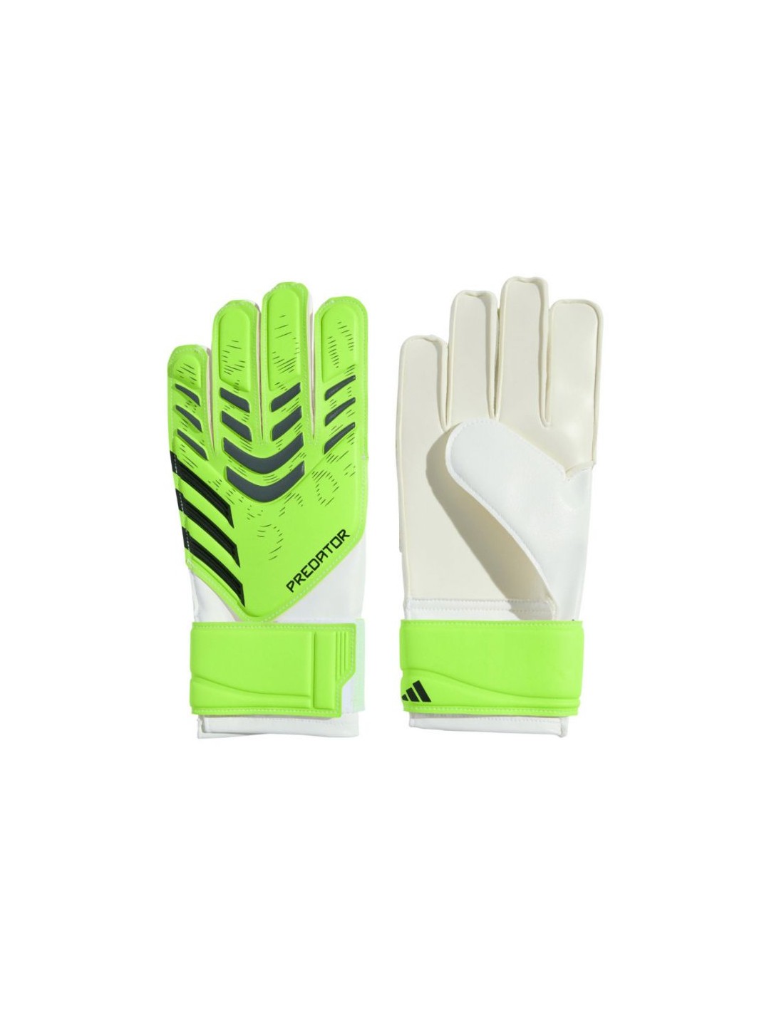 adidas Predator Training Goalkeeper Gloves Lime Jr JN53