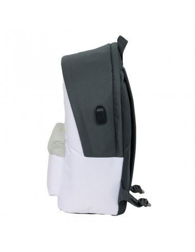 Real Madrid sports backpack with USB...