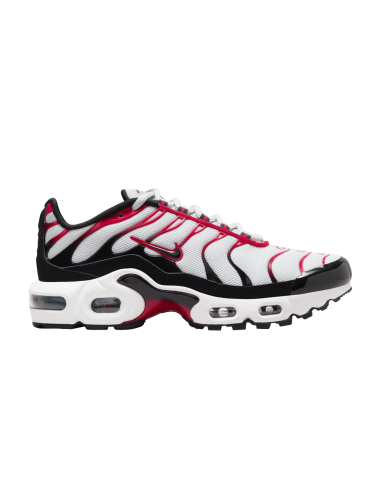 Nike Air Max Plus Pure Platinum Black White University Red GS CD0609027 MBS