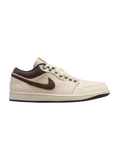 Jordan 1 Low Premium Pale Ivory Off Noir Baroque Brown IB8058110 MBS