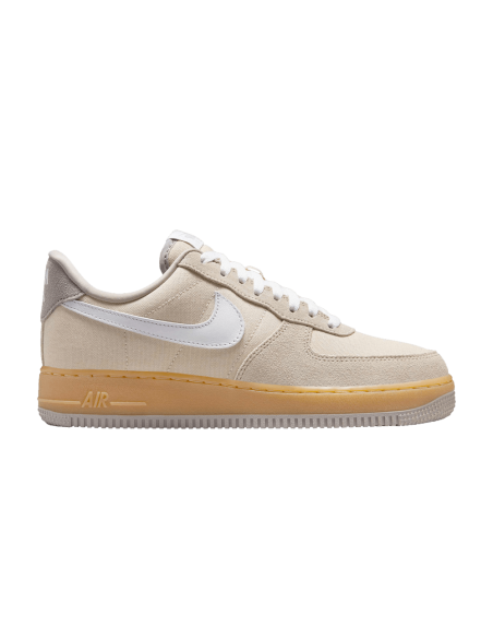 Nike Air Force 1 Low '07 Suede Canvas Khaki Women's HV4306234 MBS