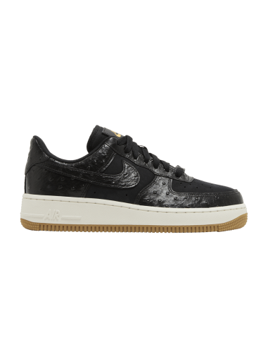 Nike Air Force 1 Low '07 Black Ostrich Gum Women's DZ2708002 MBS