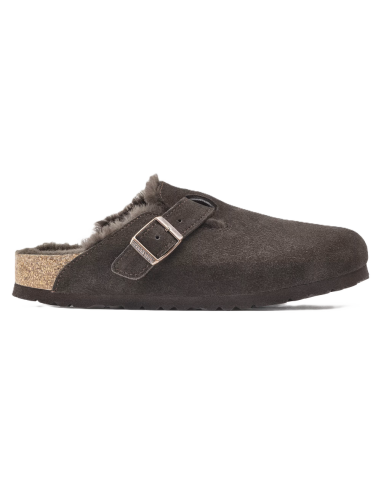 Birkenstock Boston Shearling Suede Mocha 1020529 MBS