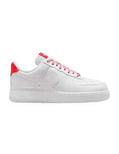 Nike Air Force 1 Low '07 White Pink Foam Metallic Silver Light Crimson Women's IB7167103 MBS