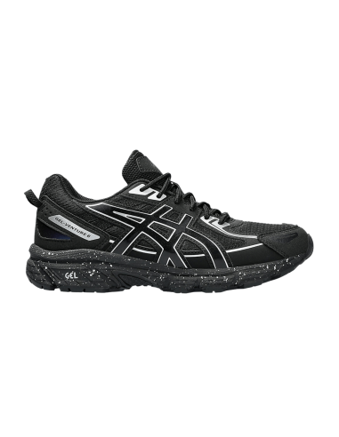 ASICS GelVenture 6 Black Pure Silver GS 1204A122003 MBS