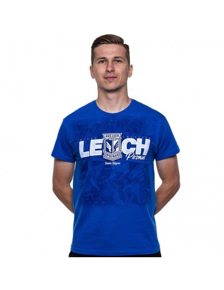 Let Lech Win Tshirt Blue