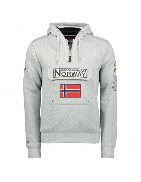 Geographical Norway sweatshirt 34 007 M WR059HGN BGrey