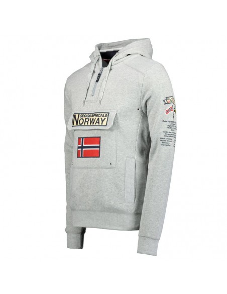 Geographical Norway sweatshirt 34 007 M WR059HGN BGrey